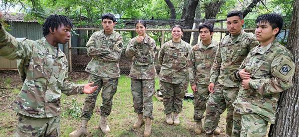 Cadet Larry Johnson at JCLC